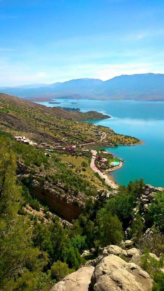Scenic Lakeview House Near 5-Star Widian Hotel Bin El Ouidane Exterior photo